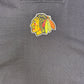 Chicago Blackhawks Stitched Graphic Sweater | Size Large | Vintage 1990s NHL Hockey Black Sweater |