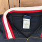 Chicago Blackhawks Stitched Graphic Sweater | Size Large | Vintage 1990s NHL Hockey Black Sweater |