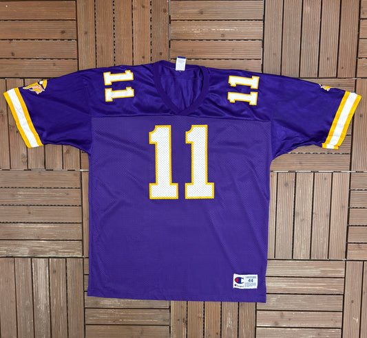 Minnesota Vikings Daunte Culpepper Football Jersey | Size Large | Vintage 2000s Purple NFL Football Jersey |