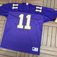 Minnesota Vikings Daunte Culpepper Football Jersey | Size Large | Vintage 2000s Purple NFL Football Jersey |