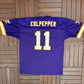 Minnesota Vikings Daunte Culpepper Football Jersey | Size Large | Vintage 2000s Purple NFL Football Jersey |