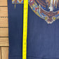 Native & Bald Eagle Graphic Tee | Size Large | Vintage 1990s Scenic Blue T-Shirt |