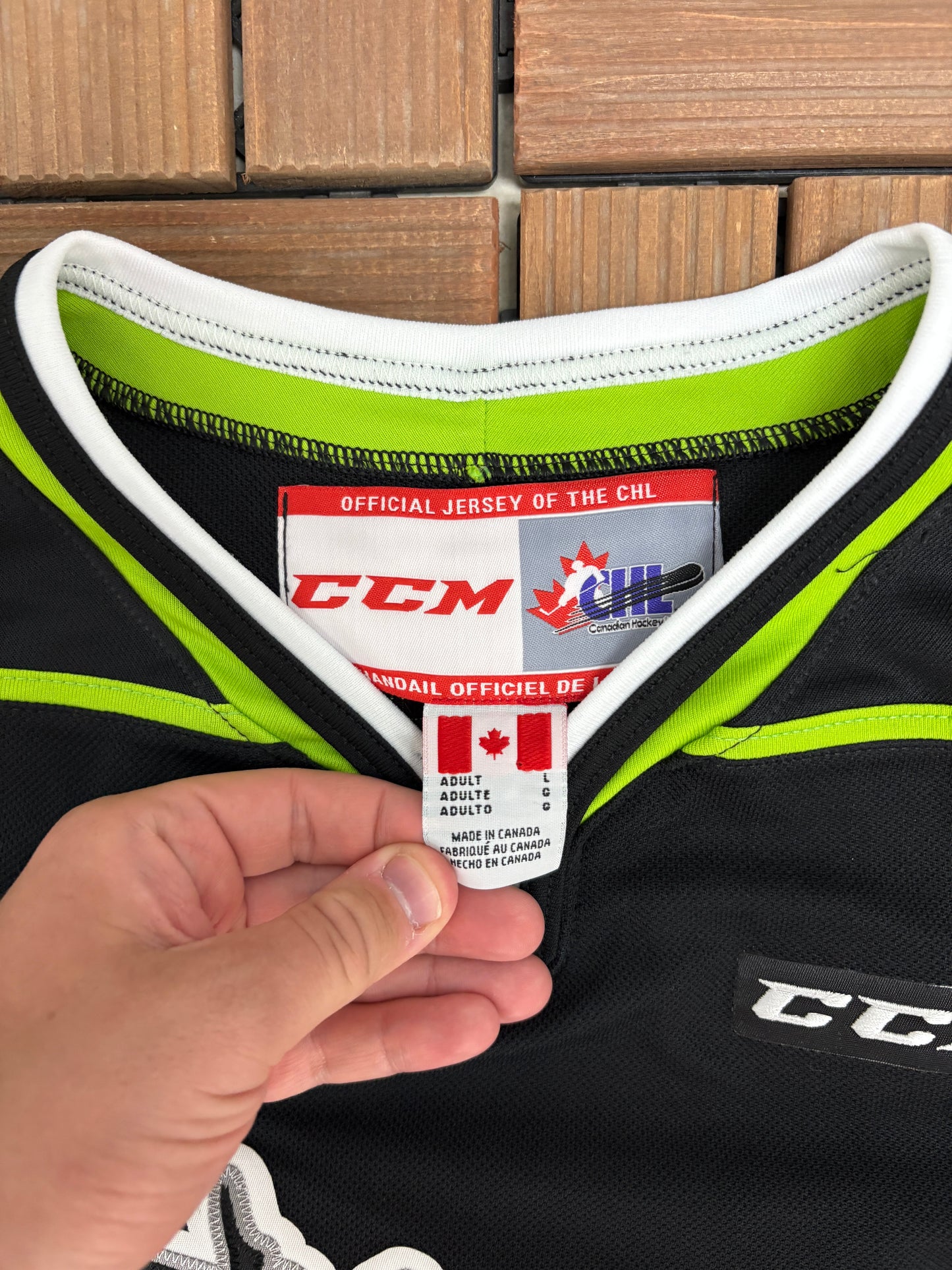 Edmonton Oil Kings Hockey Jersey | Size Large | Vintage 2000s Black WHL Hockey Jersey |