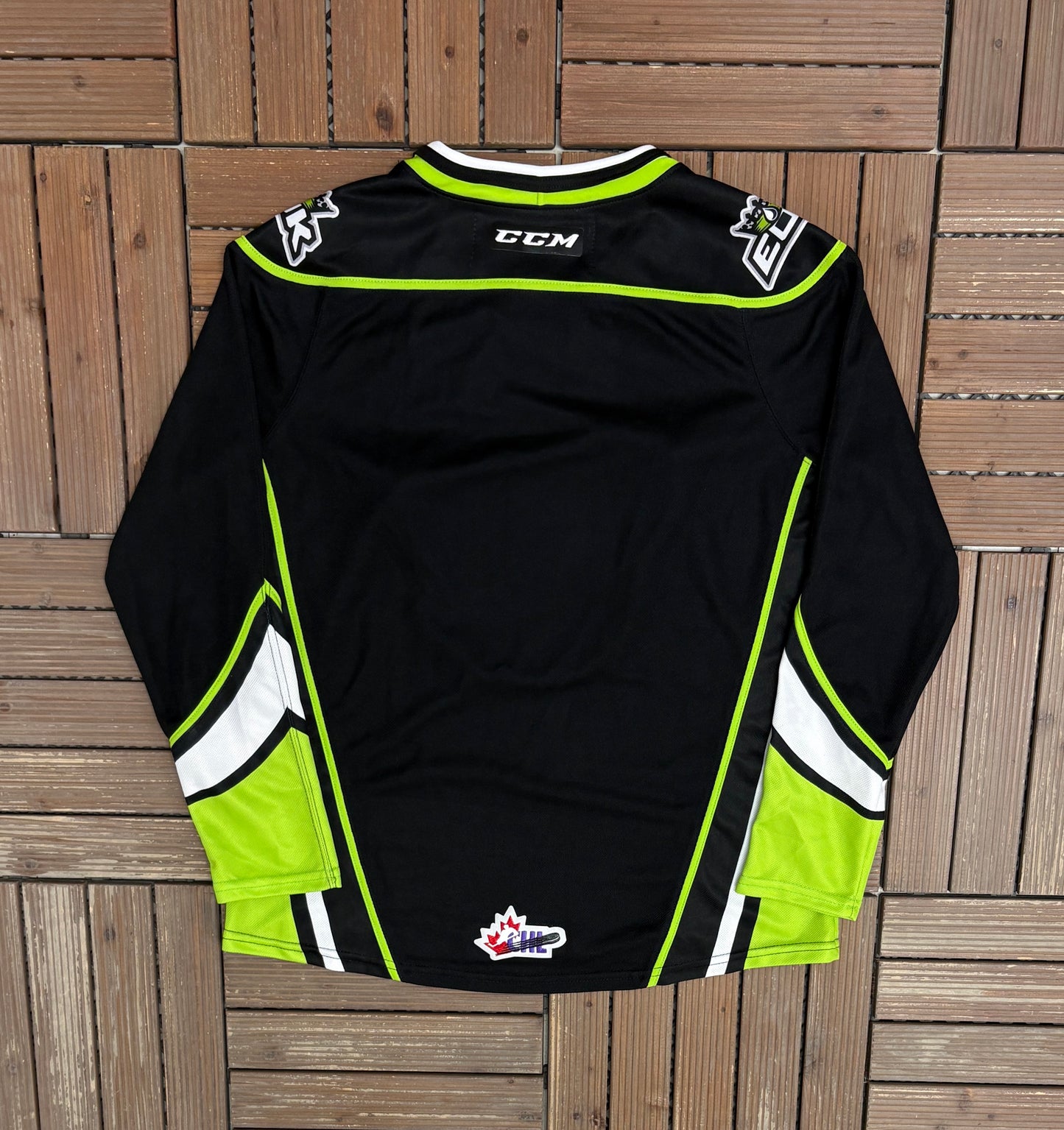Edmonton Oil Kings Hockey Jersey | Size Large | Vintage 2000s Black WHL Hockey Jersey |