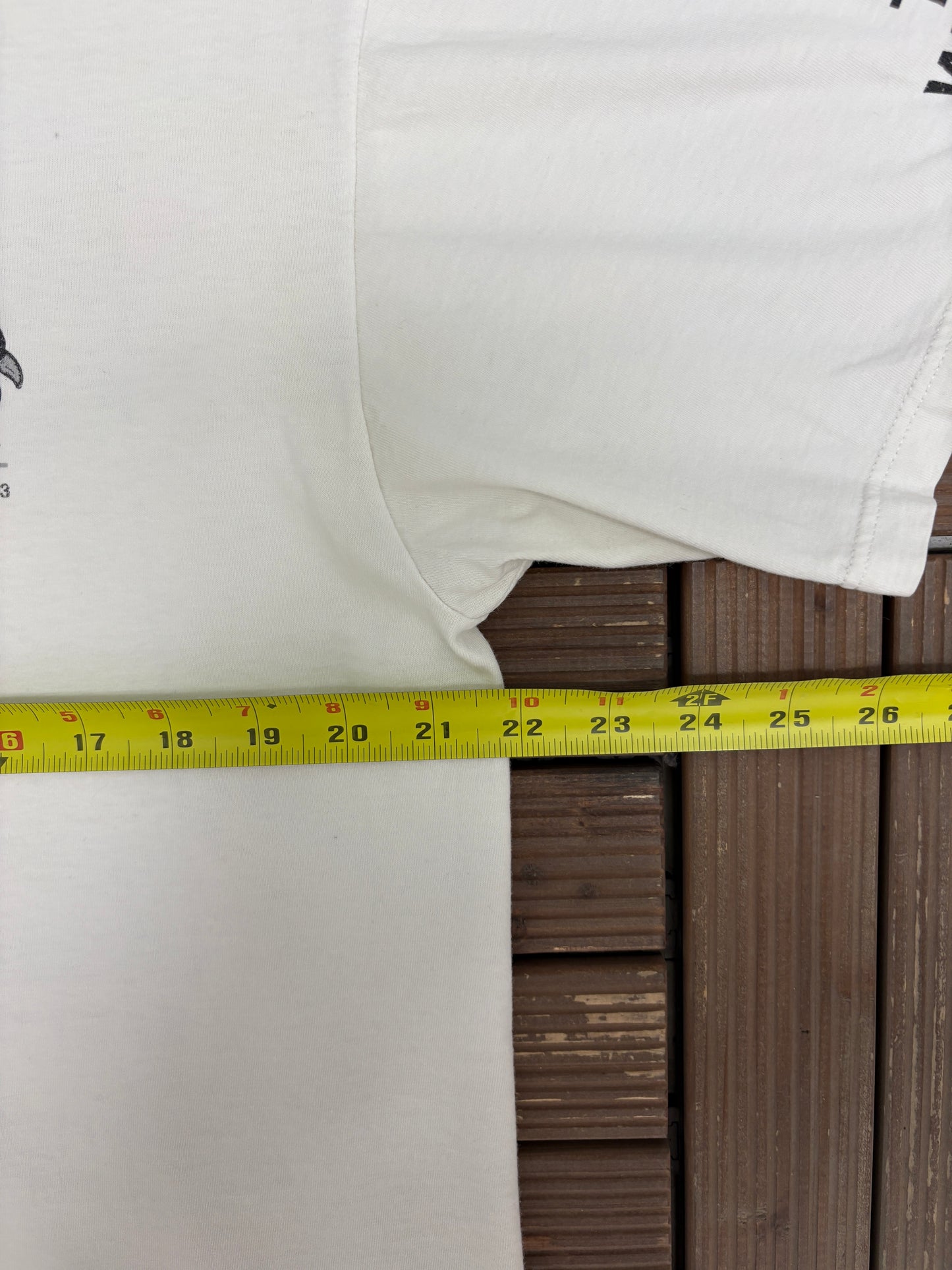 Wyland The Whaling Walls Graphic Tee | Size Large | Vintage 1990s Single Stitch White T-Shirt |