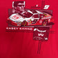 Kasey Kahne NASCAR Graphic Tee | Size Large | Vintage 2000s NASCAR Racing Red T-Shirt |