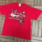 Kasey Kahne NASCAR Graphic Tee | Size Large | Vintage 2000s NASCAR Racing Red T-Shirt |