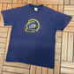 Le Tour de France 2004 Nike Graphic Tee | Size Medium | Vintage 2000s Promotional Blue T-Shirt |