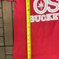 Ohio State Buckeyes Graphic Tee | Size Large | Vintage 1990s Starter College Red T-Shirt |