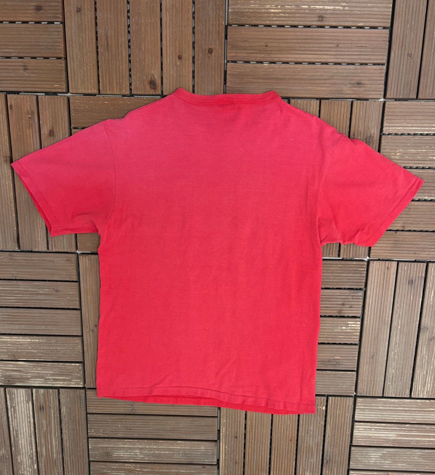 Ohio State Buckeyes Graphic Tee | Size Large | Vintage 1990s Starter College Red T-Shirt |