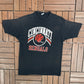 Cincinnati Bengals Graphic Tee | Size Large | Vintage 1990s NFL Football Black T-Shirt |