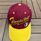 Florida State Seminoles Embroidered Graphic Hat | Snap Back | Vintage 1990s College Red Cap |