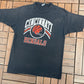 Cincinnati Bengals Graphic Tee | Size Large | Vintage 1990s NFL Football Black T-Shirt |