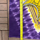 Minnesota Vikings Graphic Tee | Size Medium | Vintage 2000s NFL Football Tie Dye T-Shirt |