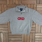 Washington State Cougars Graphic Quarter Zip | Size Small | Vintage 2000s College Grey Sweater |