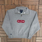 Washington State Cougars Graphic Quarter Zip | Size Small | Vintage 2000s College Grey Sweater |