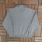 Washington State Cougars Graphic Quarter Zip | Size Small | Vintage 2000s College Grey Sweater |