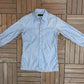 Yves Saint Laurent Button Down Shirt | Size Medium | Vintage 1990s Blue Button Down Collared Shirt |