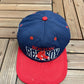 Boston Red Sox Embroidered Hat | Snap Back | Vintage 1990s MLB Baseball Blue Baseball Cap |