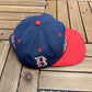 Boston Red Sox Embroidered Hat | Snap Back | Vintage 1990s MLB Baseball Blue Baseball Cap |