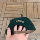 Team Canada Lillehammer '94 Olympics Embroidered Hat | Metal Clasp | Vintage 1990s Green Cap |