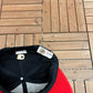 Calgary Flames Embroidered Graphic Hat | Snap Back | Vintage 1990s NHL Hockey Black Cap |