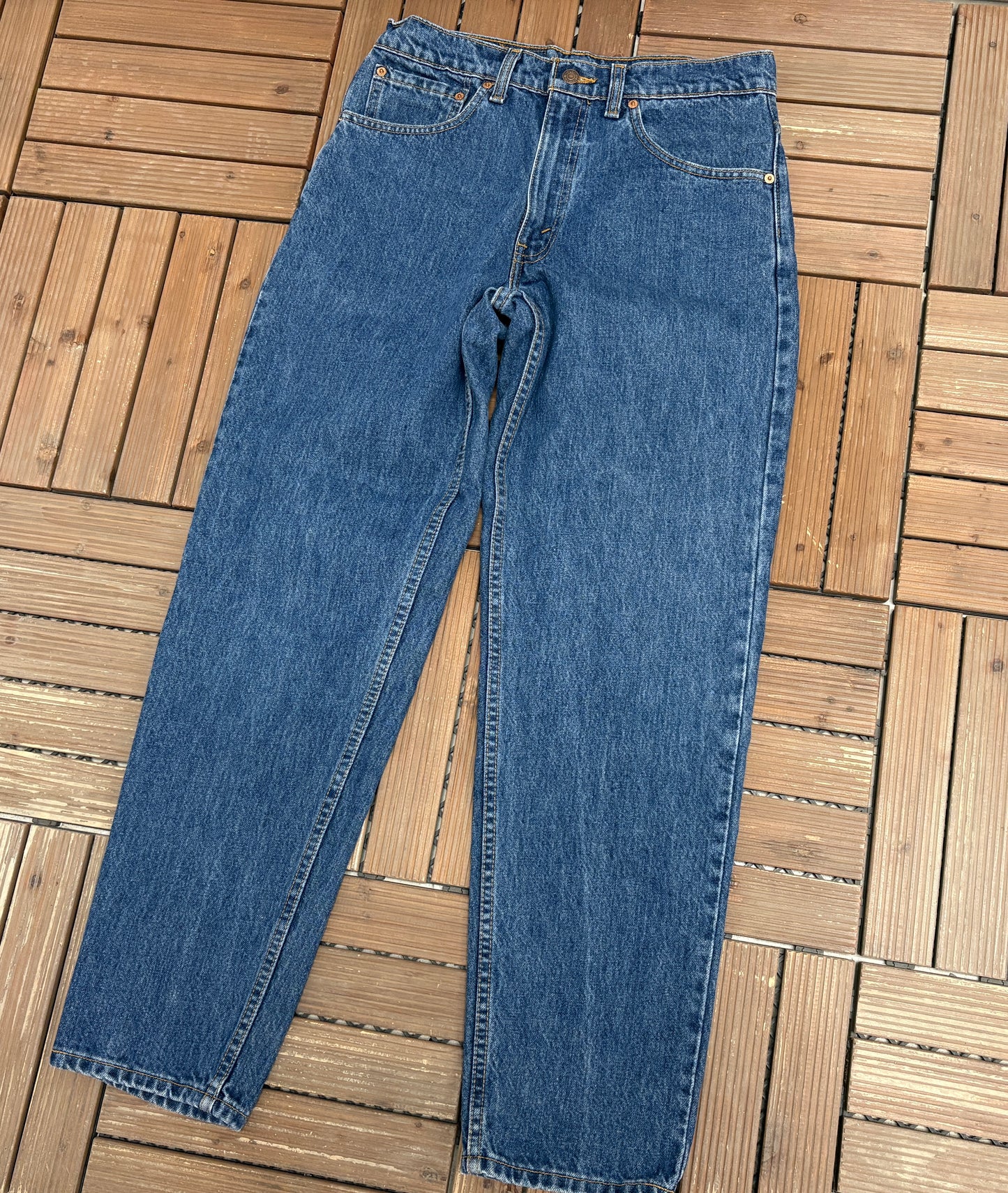 Levi Strauss & Co 550 Relaxed Fit Blue Denim Jeans | Size 32 x 30 | Vintage 2000s Levi's Blue Jeans |