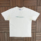Right As Rain Here, Let Me Show You Graphic Tee | Size Large | Vintage 2000s Promotional White T-Shirt |
