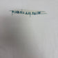 Right As Rain Here, Let Me Show You Graphic Tee | Size Large | Vintage 2000s Promotional White T-Shirt |