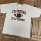 Columbiana Little Clippers Champions Graphic Tee | Size X-Large | Vintage 2000s Grey High School T-Shirt |