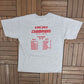 Columbiana Little Clippers Champions Graphic Tee | Size X-Large | Vintage 2000s Grey High School T-Shirt |