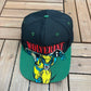 X-Men Wolverine Graphic Hat | Snap Back | Vintage 1990s Marvel Comic Black Cap |