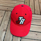 Toronto Raptors Nike Embroidered Graphic Hat | Strap Back | Vintage 2000s NBA Basketball Red Cap |