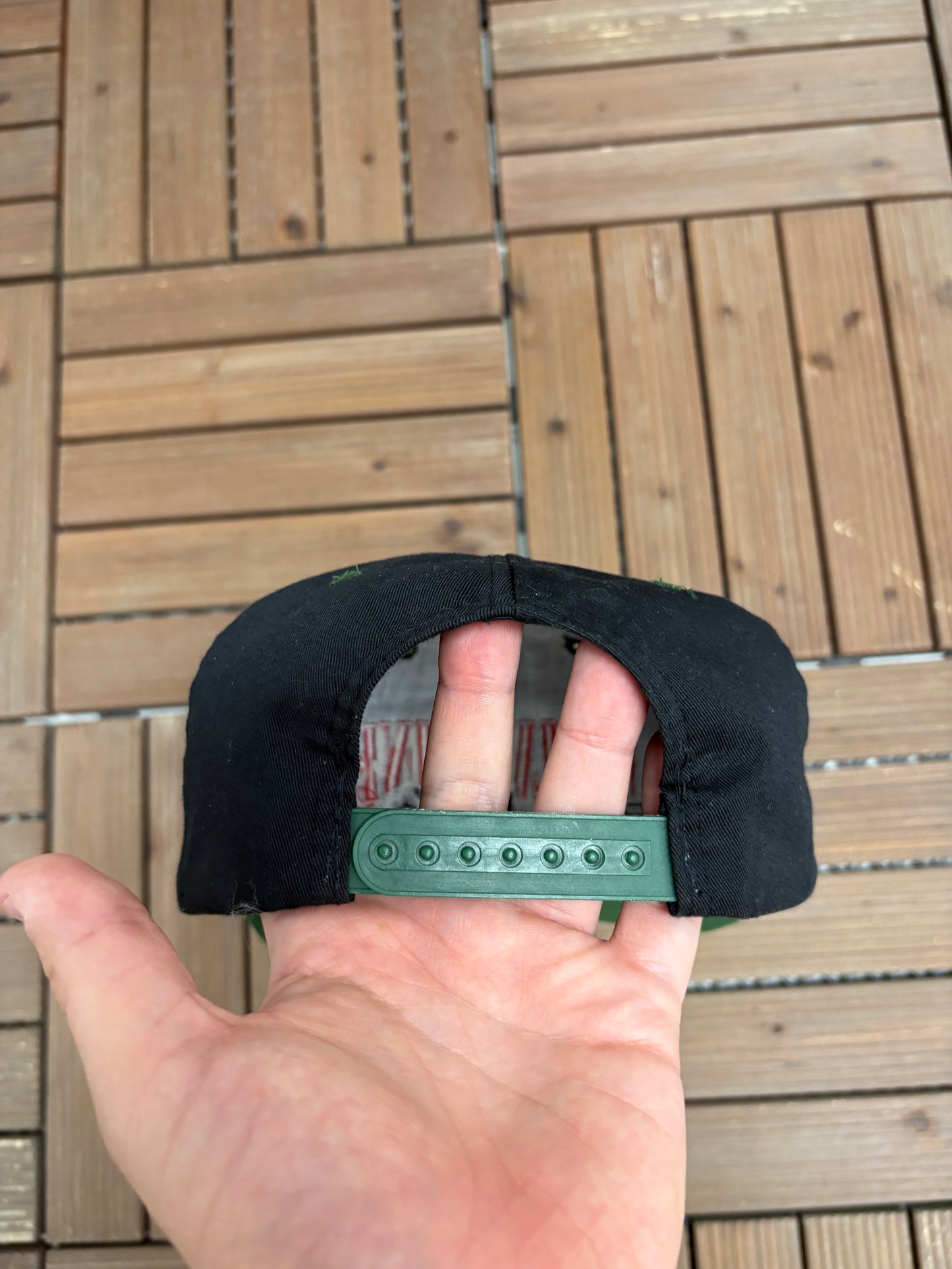 X-Men Wolverine Graphic Hat | Snap Back | Vintage 1990s Marvel Comic Black Cap |
