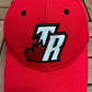 Toronto Raptors Nike Embroidered Graphic Hat | Strap Back | Vintage 2000s NBA Basketball Red Cap |