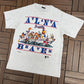 Atlanta Braves Looney Tunes Graphic Tee | Size Large | Vintage 1990s MLB Baseball Grey T-Shirt |
