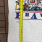 Atlanta Braves Looney Tunes Graphic Tee | Size Large | Vintage 1990s MLB Baseball Grey T-Shirt |