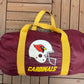 Arizona Cardinals Graphic Duffel Bag | One Size | Vintage 1990s NFL Football Red Bag |