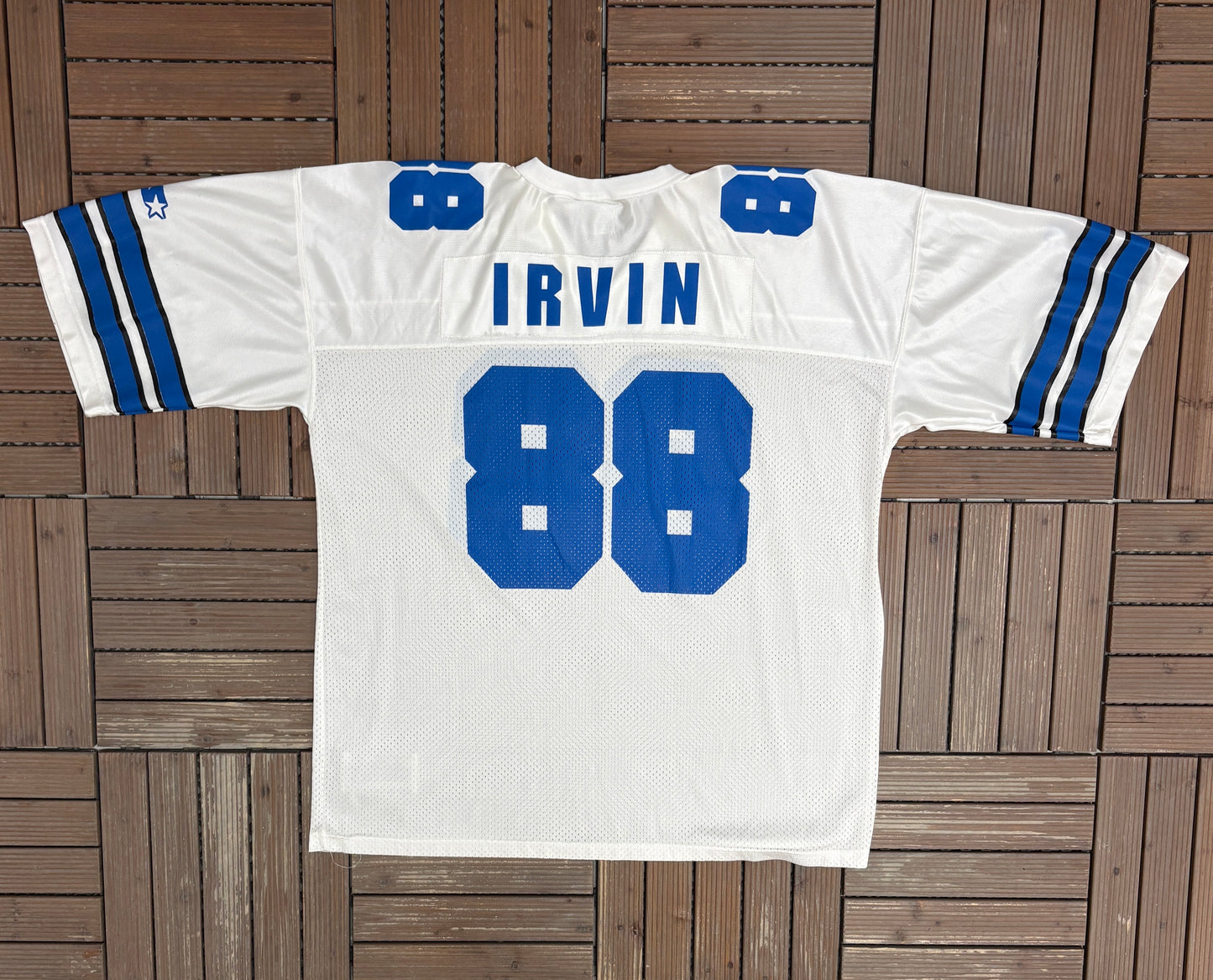 Dallas Cowboys Michael Irvin Football Jersey | Size 54 | Vintage 1990s White NFL Football Jersey |
