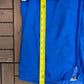 Jackson Track Graphic Windbreaker Jacket | Size Medium | Vintage 1990s Blue Windbreaker |