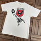 D.C. United Graphic Tee | Size Large | Vintage 2000s Soccer Football White T-Shirt |