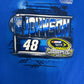 Jimmie Johnson NASCAR Sprint Cup Graphic Tee | Size Large | Vintage 2000s NASCAR Racing Blue T-Shirt |