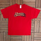 Harley Davidson Omaha-Fremont, Nebraska Graphic Tee | Size X-Large | Vintage 2000s Biker Red T-Shirt |