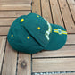 Green Bay Packers Embroidered Graphic Hat | Strap Back | Vintage 2000s NFL Football Green Cap |