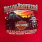 Harley Davidson Omaha-Fremont, Nebraska Graphic Tee | Size X-Large | Vintage 2000s Biker Red T-Shirt |