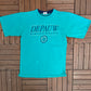 Depauw University Graphic Tee | Size X-Large | Vintage 1990s College Teal T-Shirt |