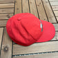 Nike Embroidered Swoosh Graphic Hat | Strap Back | Vintage 2000s Nike Branded Red Cap |