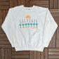 Las Vegas, Nevada Graphic Crewneck | Size X-Large | Vintage 1990s Promotional Tourist White Sweater |