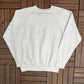 Las Vegas, Nevada Graphic Crewneck | Size X-Large | Vintage 1990s Promotional Tourist White Sweater |