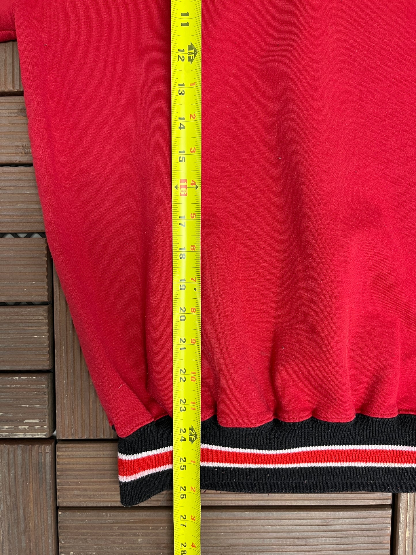 Roots Blank Red Crewneck | Size X-Large | Vintage 1990s Made in Canada Red Sweater |